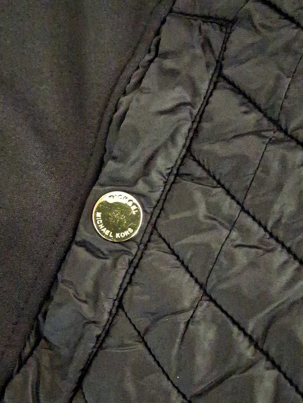 Michael Kors Black Quilted Sleeveless Puffer Vest - Picture 5 of 15